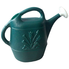 Union Products 2 Gallon Watering Can front view in Hunter Green