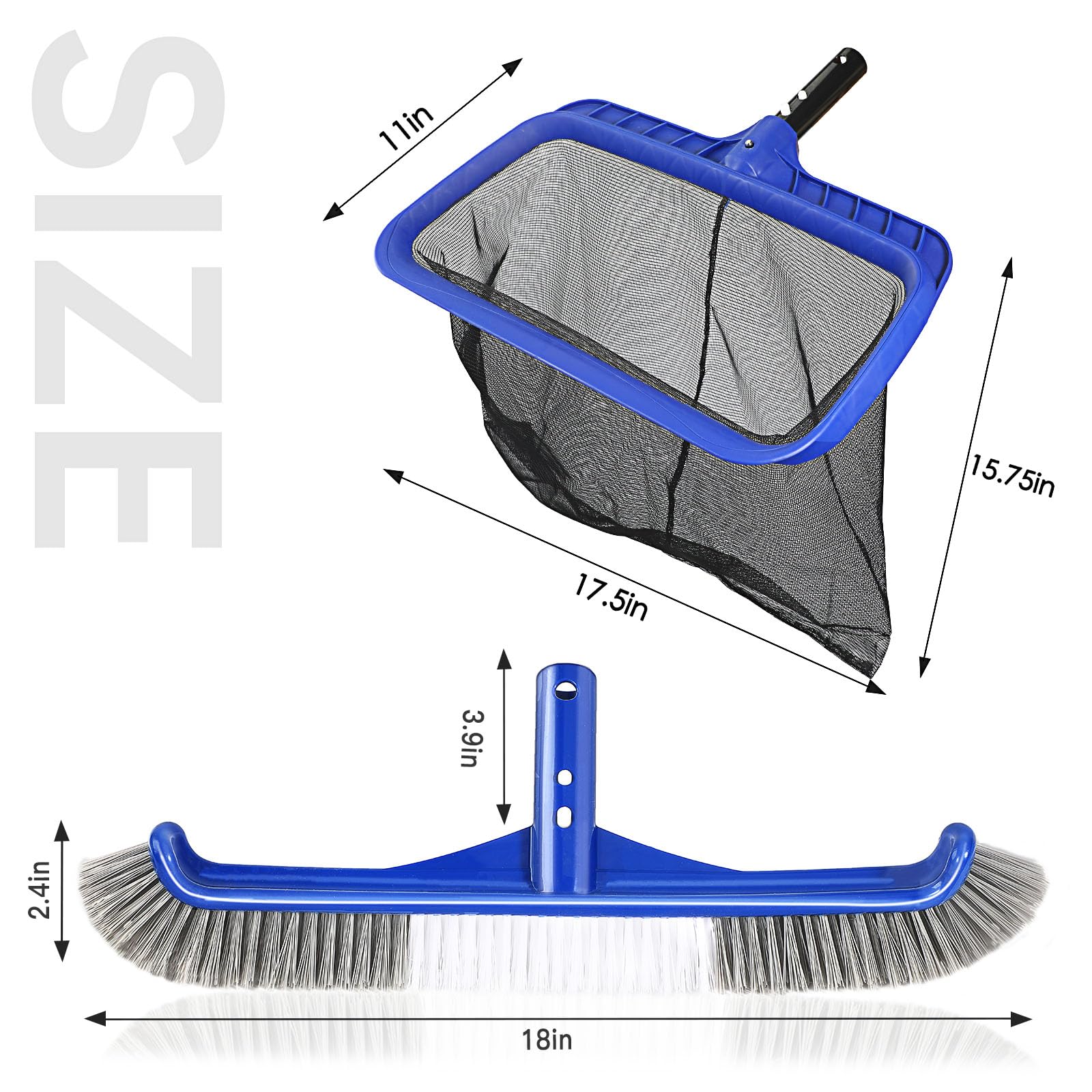 Unipool Fine Mesh Pool Skimmer Net with sturdy frame
