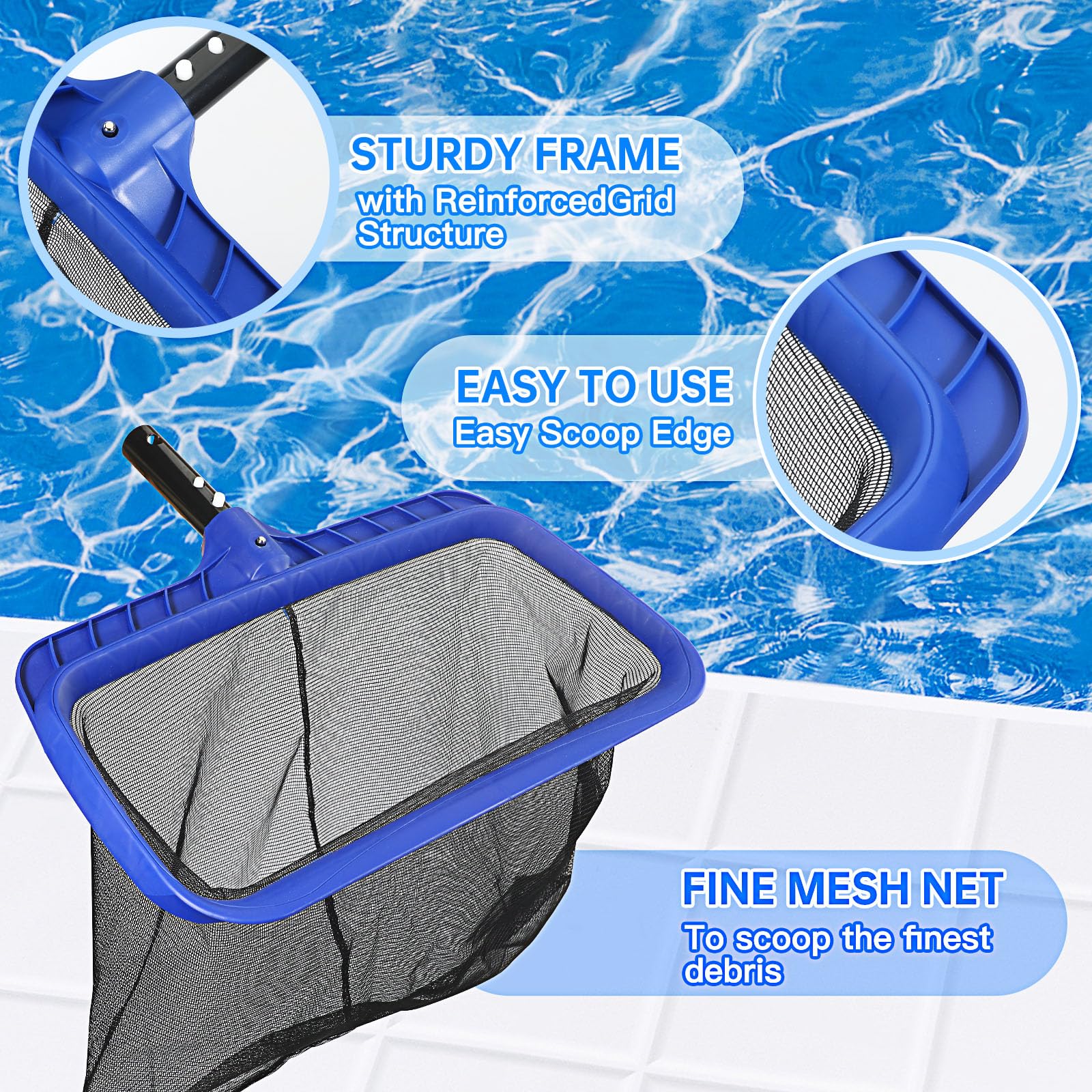 Unipool Pool Brush and Skimmer Kit packaging