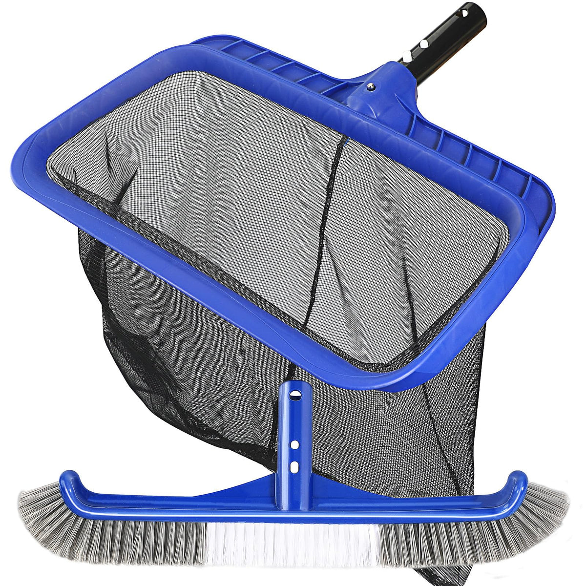 Unipool Pool Brush Head with blue nylon bristles