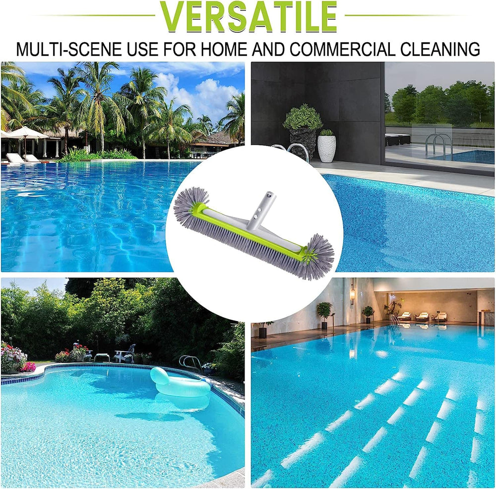 Unipool pool brush packaging display with product details