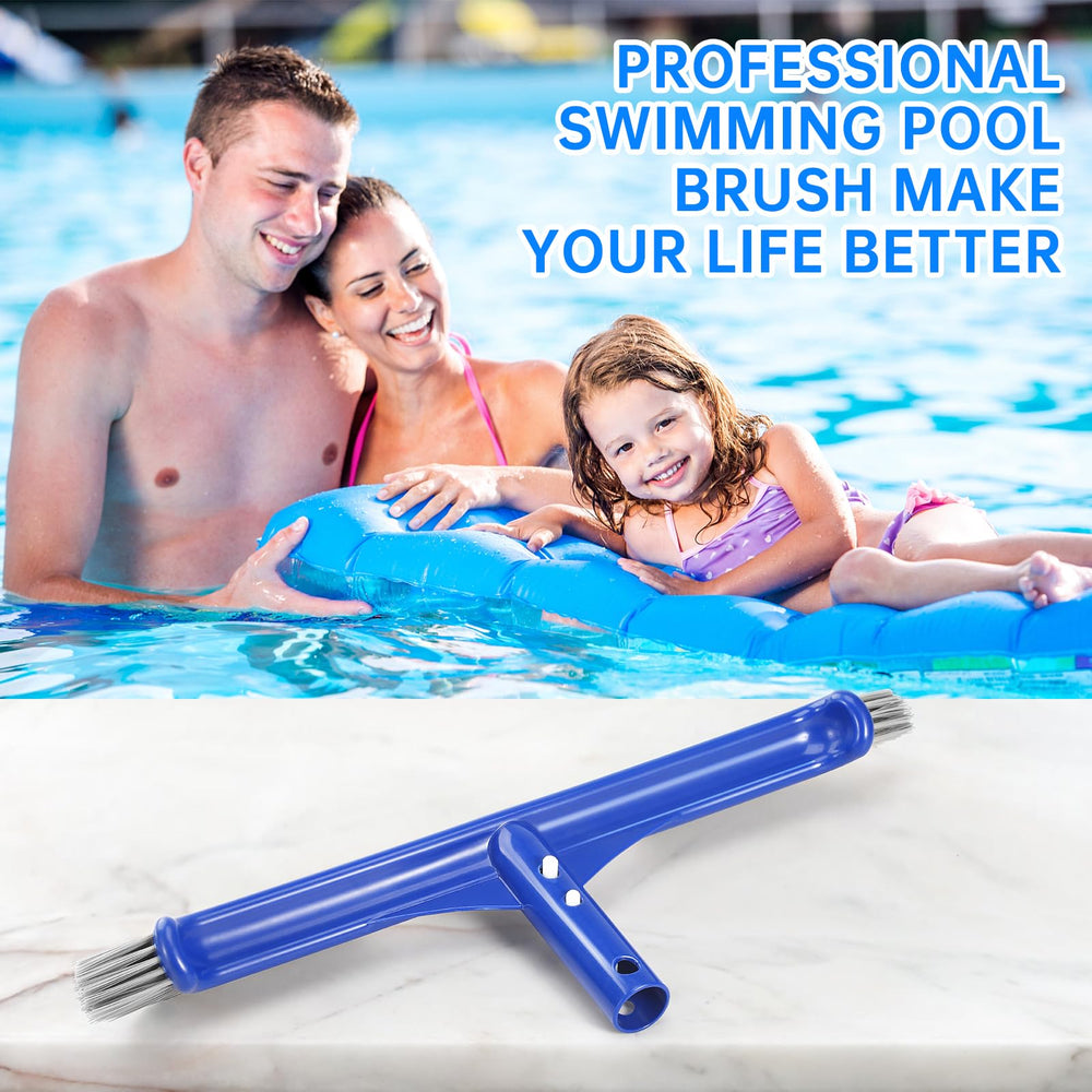 Unipool Pool Brush packaging with handle and attachment