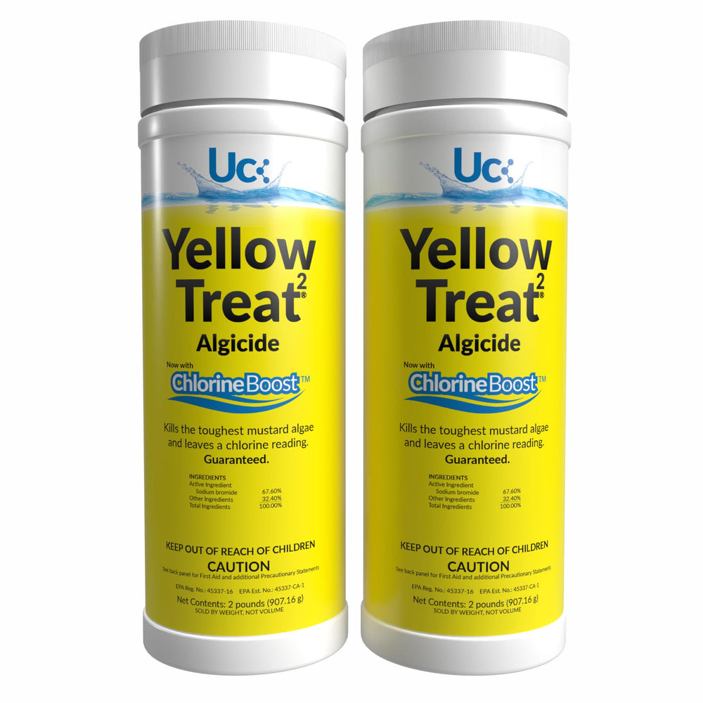 United Chemical YellowTreat 2 lb algaecide front view