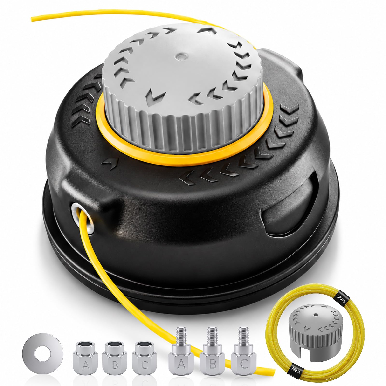 Universal Bump Feed Trimmer Head Replacement front view