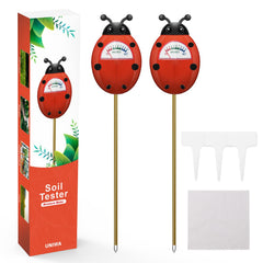 UNIWA Soil Moisture Meter front view in red