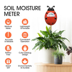 UNIWA Soil Moisture Meter showing clear reading dashboard