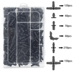 Unoutur barbed hose end plugs included in the kit