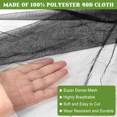 Unves Mosquito Netting 100 straps included in the package