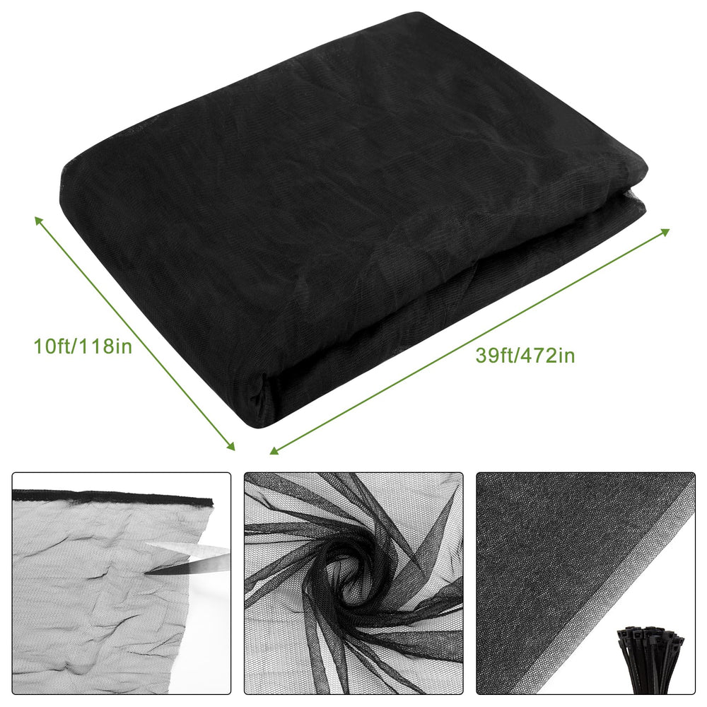 Unves Mosquito Netting showing dense mesh for plant protection