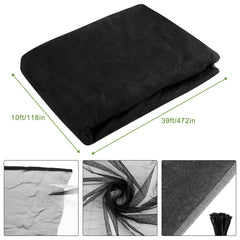Unves Mosquito Netting showing dense mesh for plant protection