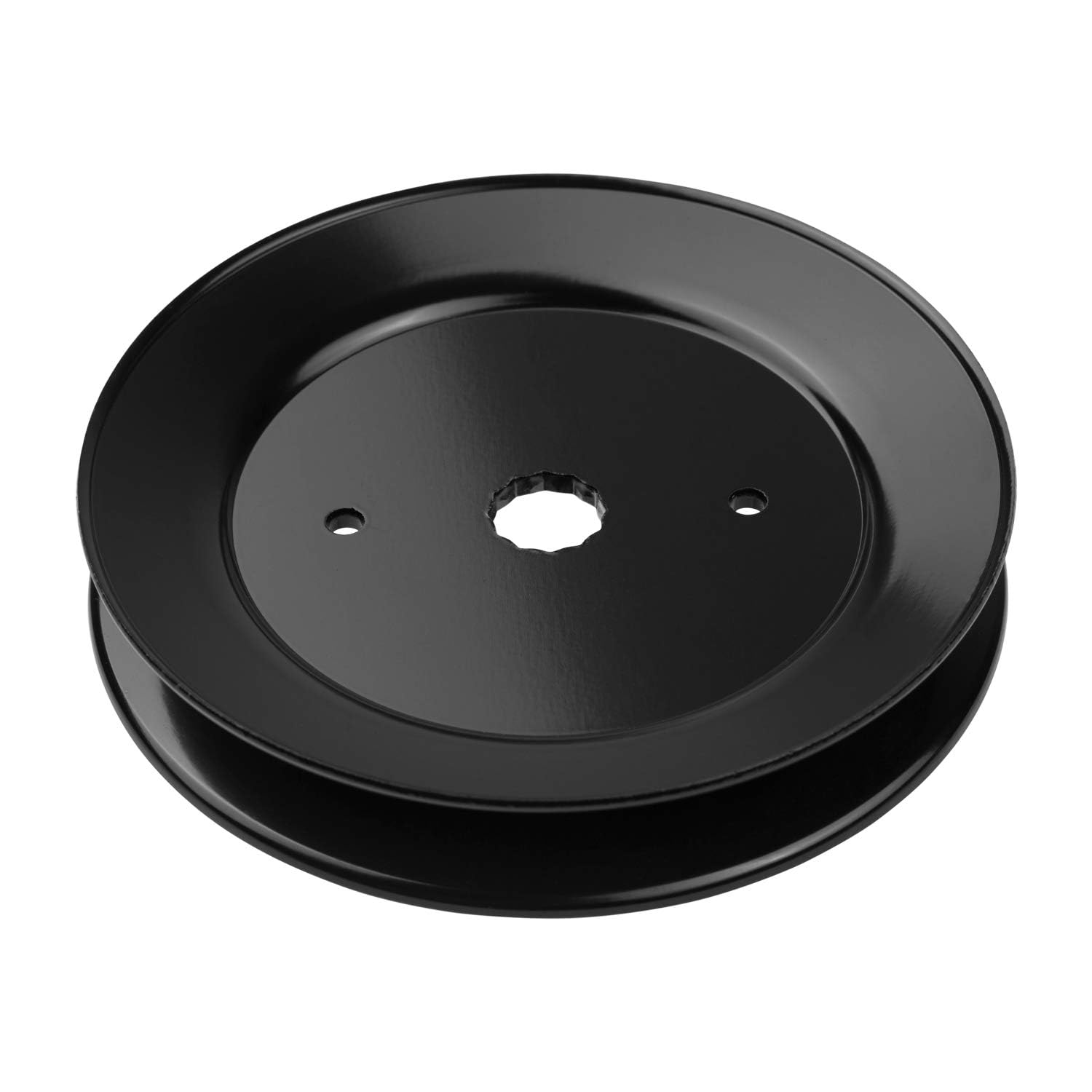 UP2WIN Spindle Pulley 153535 installed on a mower