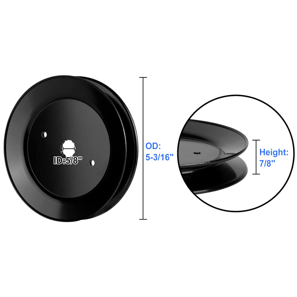 UP2WIN Spindle Pulley 153535, side view