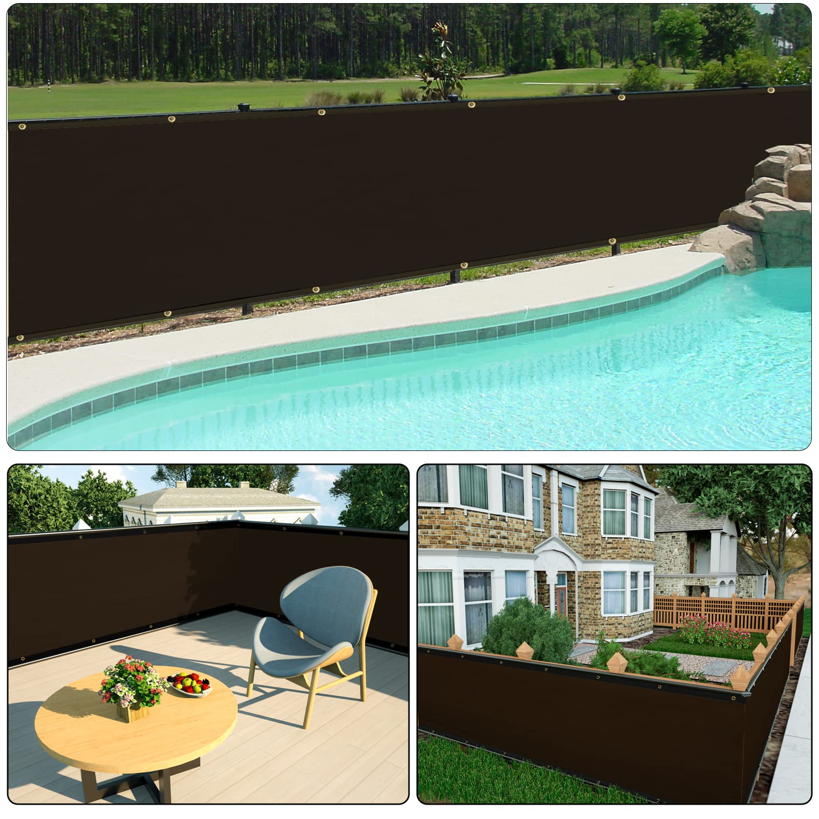 UPGRADE Privacy Screen installation on a fence