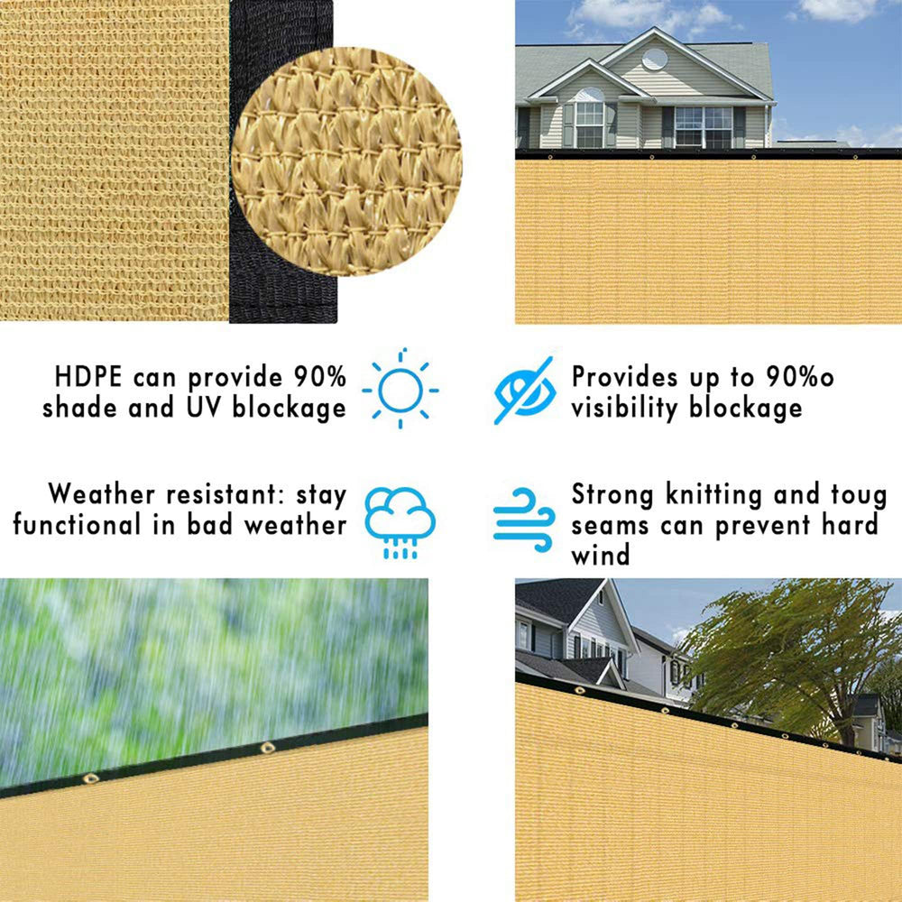 UPGRADE Privacy Screen on a construction site