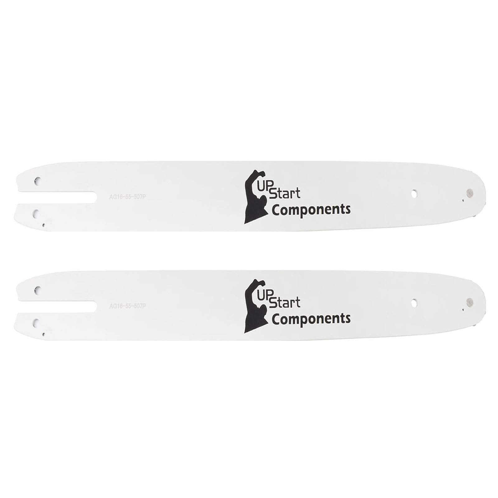UpStart Components 16-Inch Chainsaw Guide Bar front view