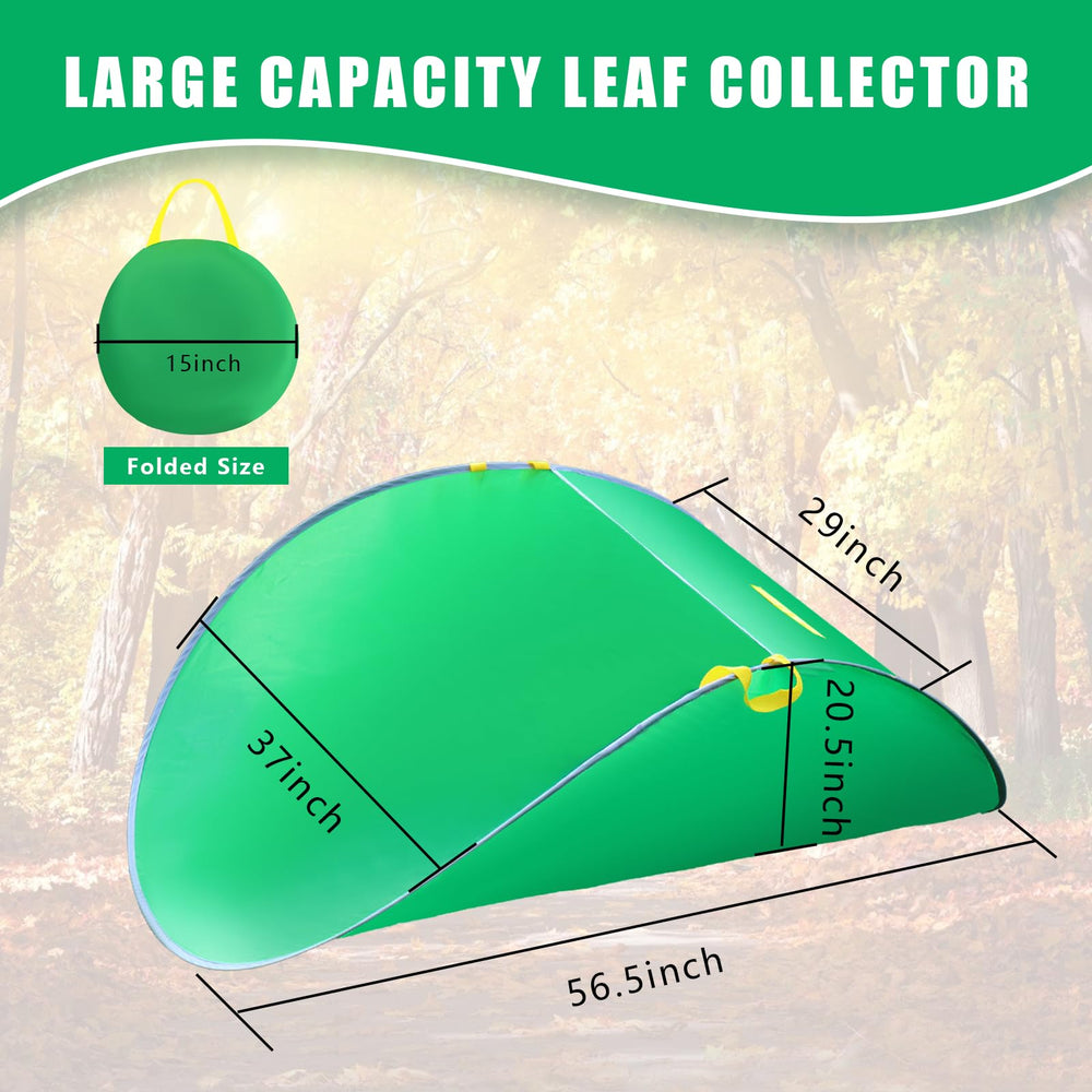 UQM Leaf Collector folded for storage