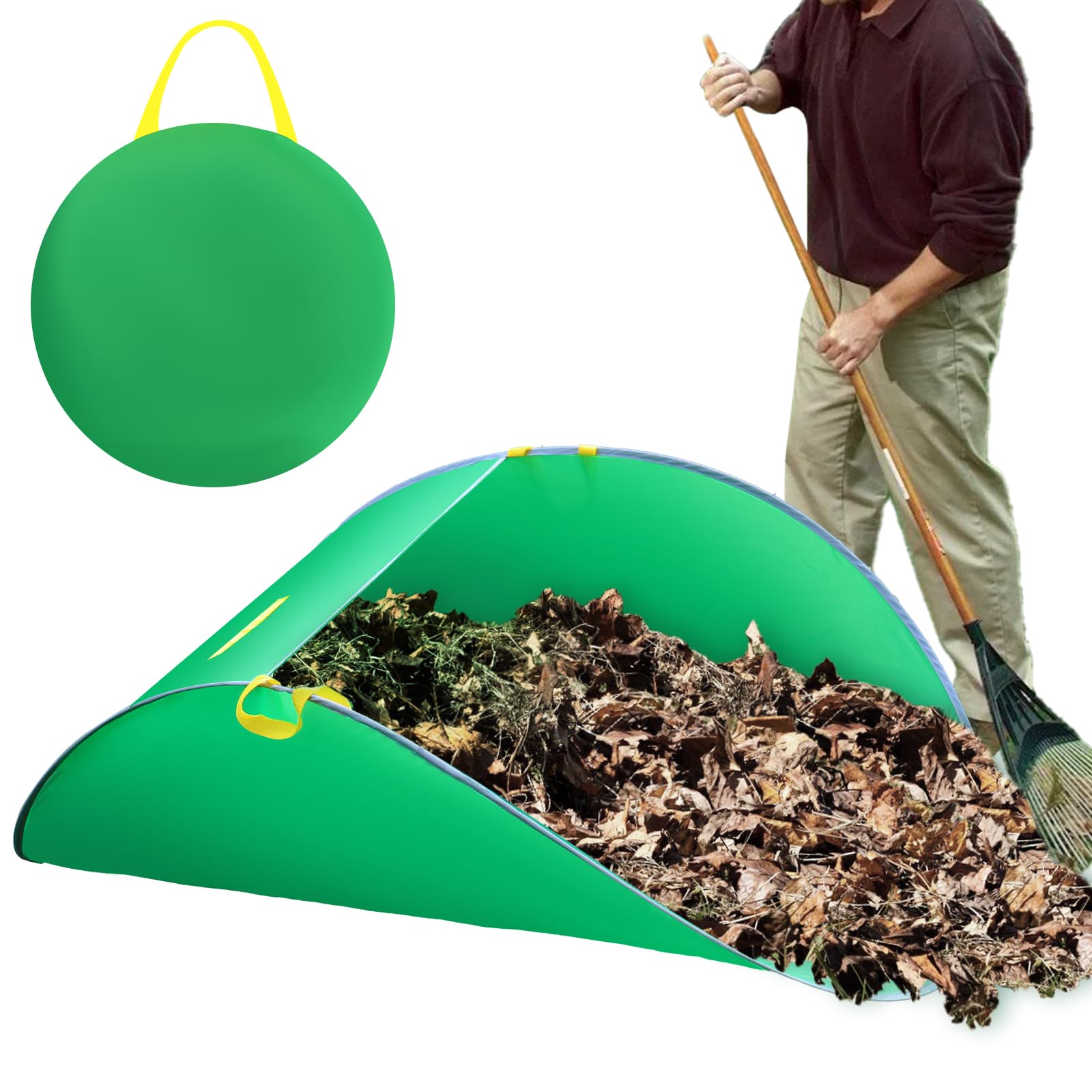 UQM Leaf Collector green model front view