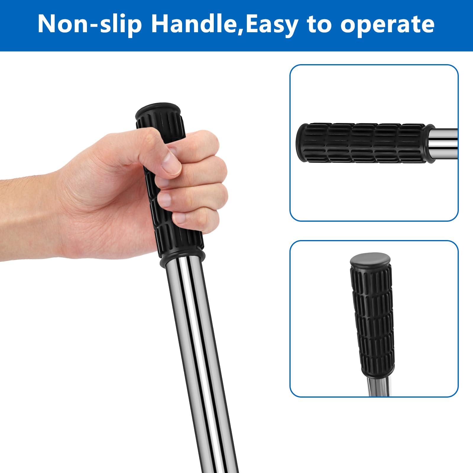 UQM Pool Cover Tool split into two parts for storage