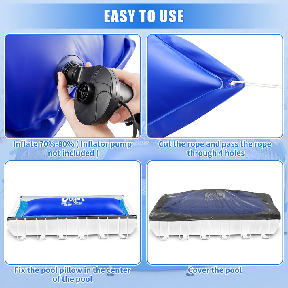 UQM Pool Pillows packaging details
