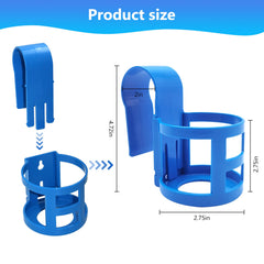 UQOOQFA cup holder with drinks in a pool setting