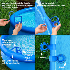 UQOOQFA poolside cup holder with removable hook