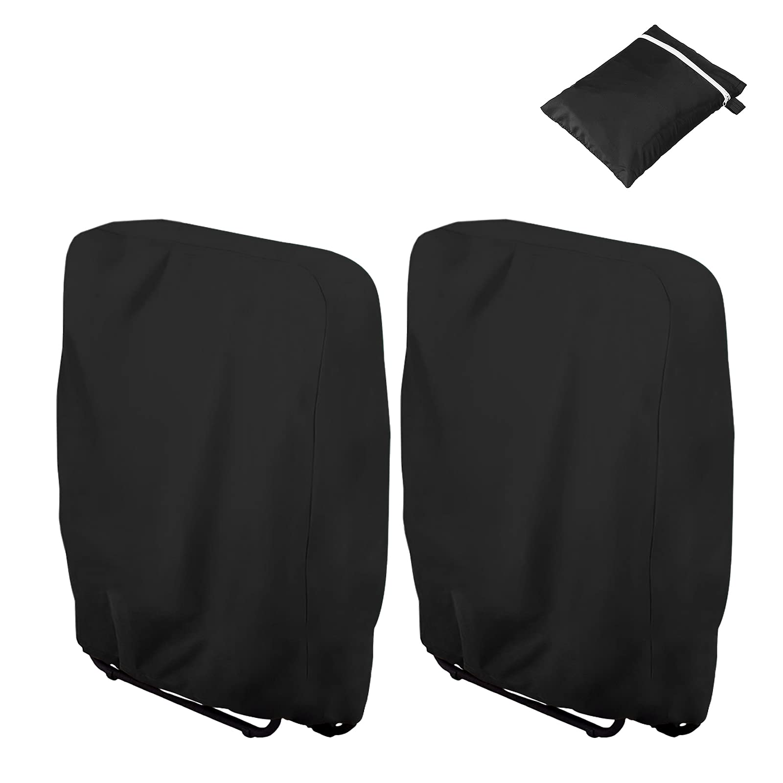 Uranshin outdoor furniture cover black front view