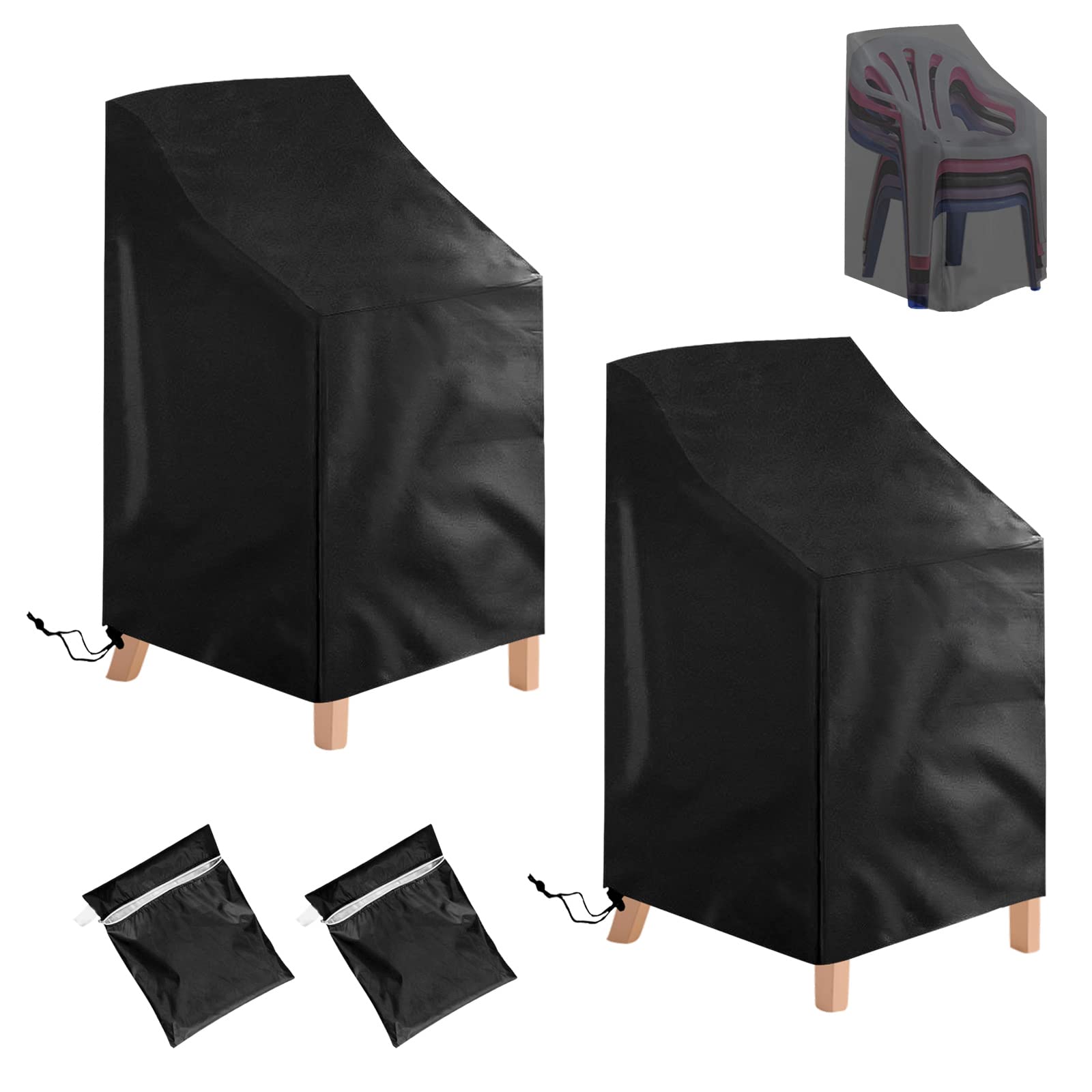 Uranshin Waterproof Chair Cover displayed in outdoor setting
