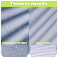 Uranshin Waterproof Stackable Chair Cover in storage bag