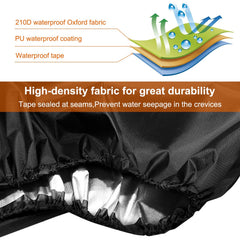 Uranshin Waterproof Stackable Chair Cover in stored bag