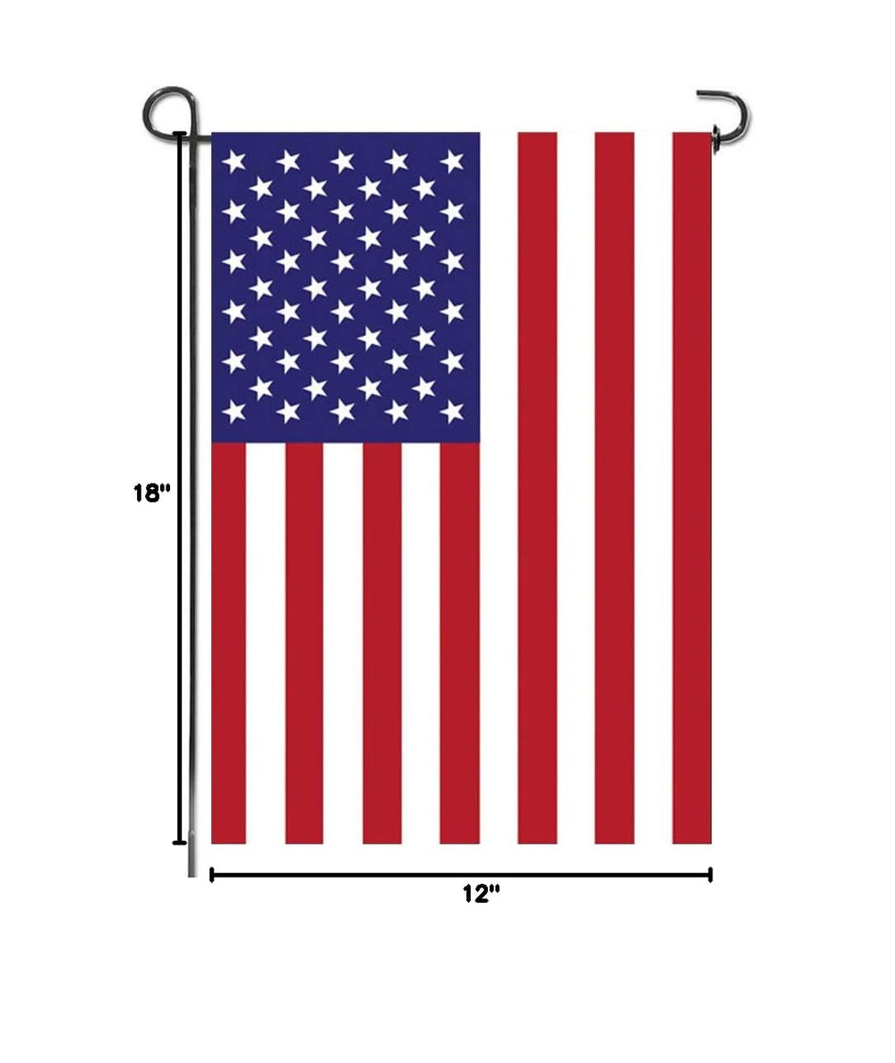 URSKYTOUS American Garden Flag with sleeve included
