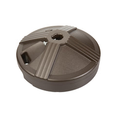 US Weight Umbrella Base front view in bronze