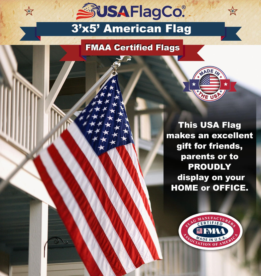 USA Flag Co. American Flag waving in the breeze