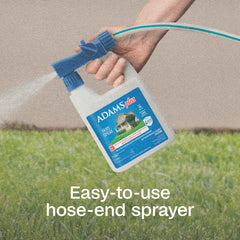 Usage scenario of ADAMS Plus Flea and Tick Yard Spray in a garden