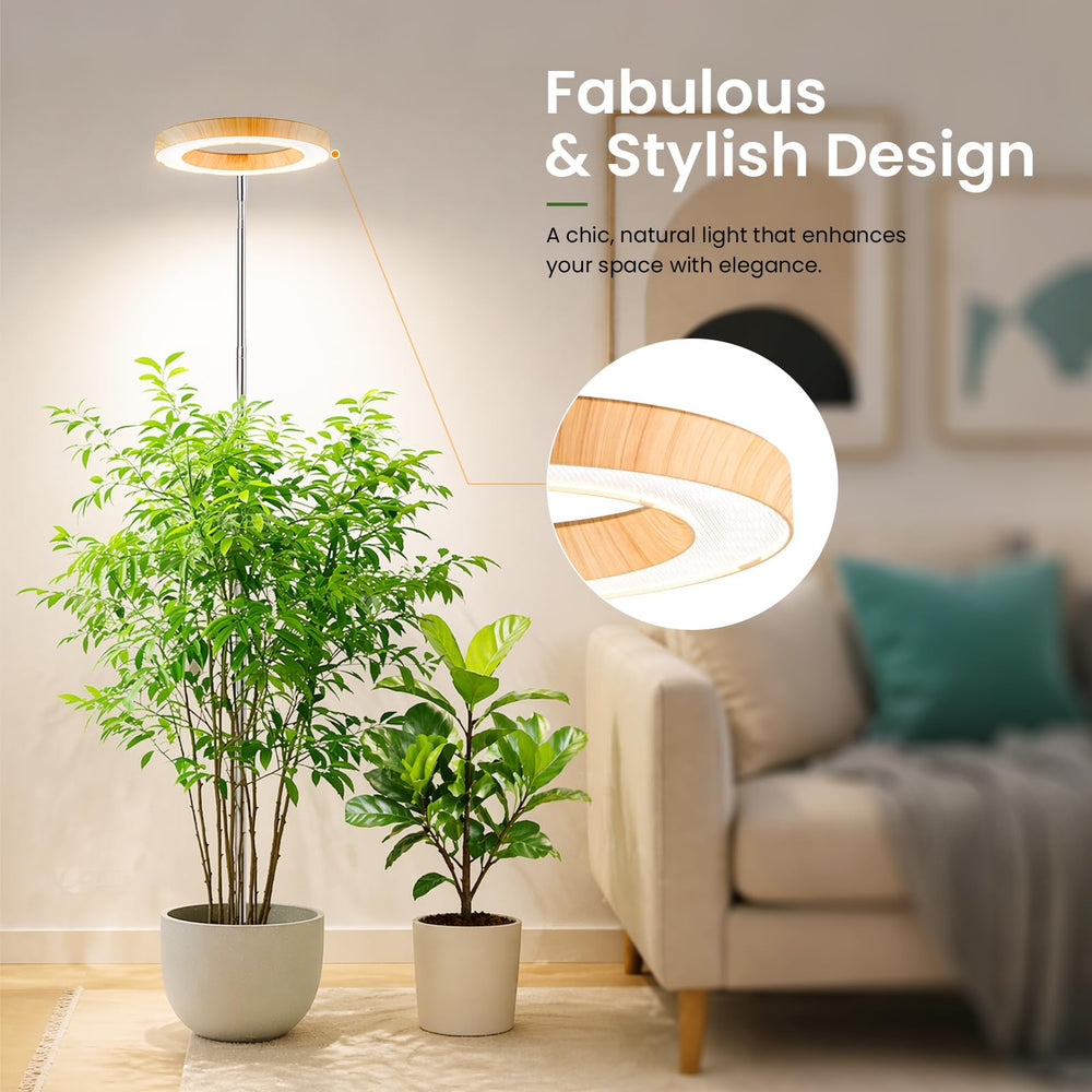 User manual and adapter included with LBW grow light