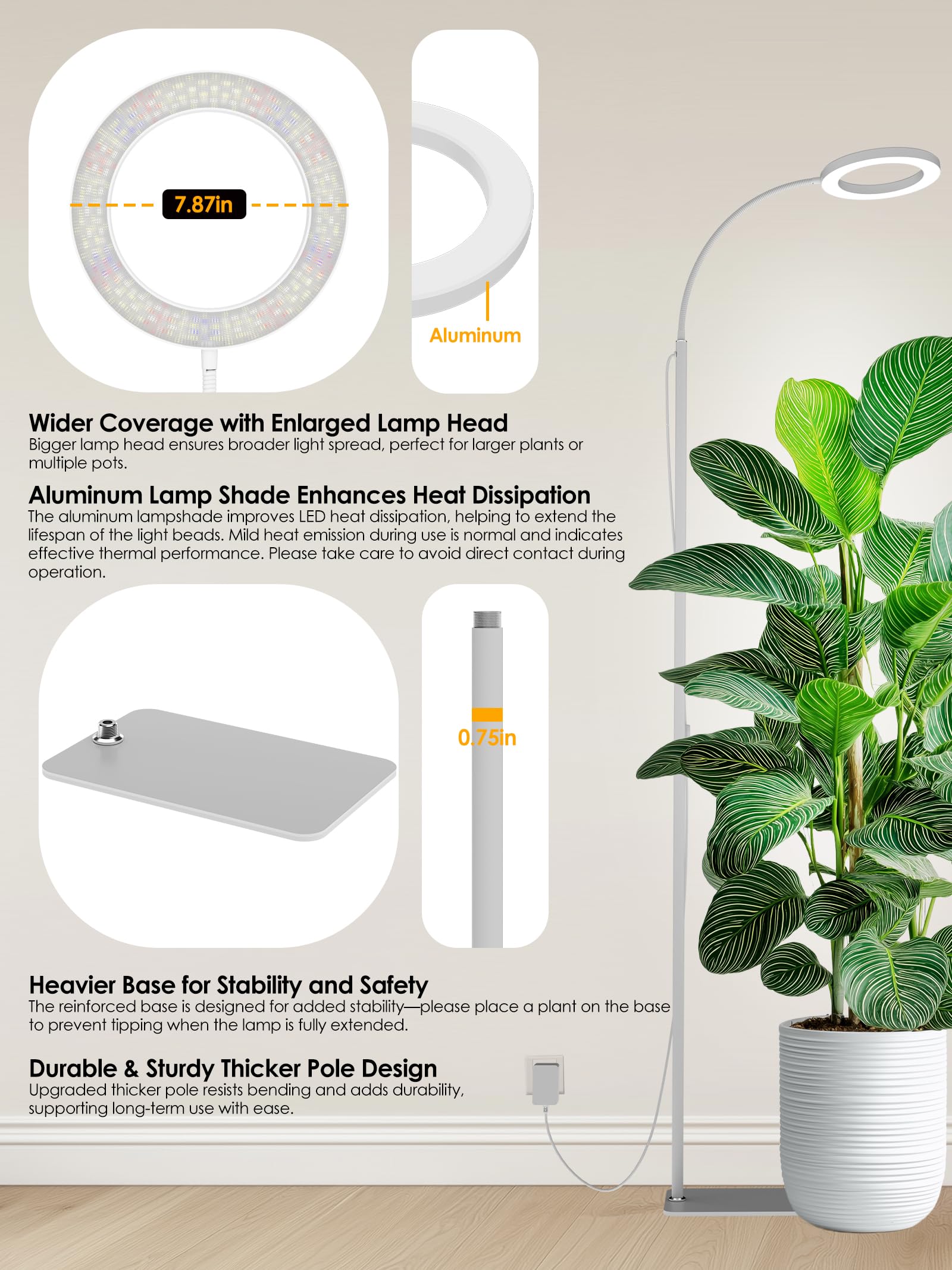 User manual for GLOWRIUM 24W grow light
