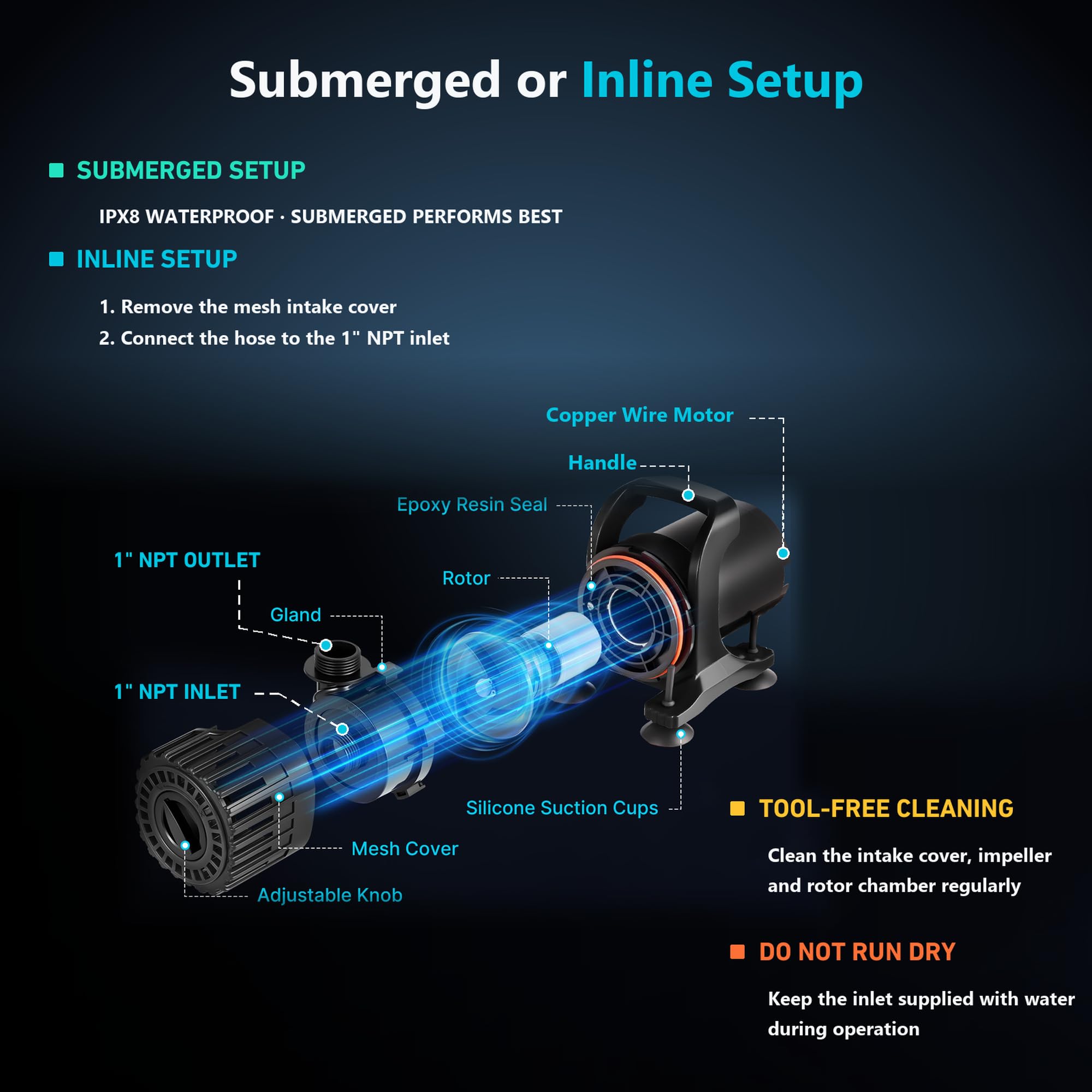 User manual for Hurmovae Pond Pump