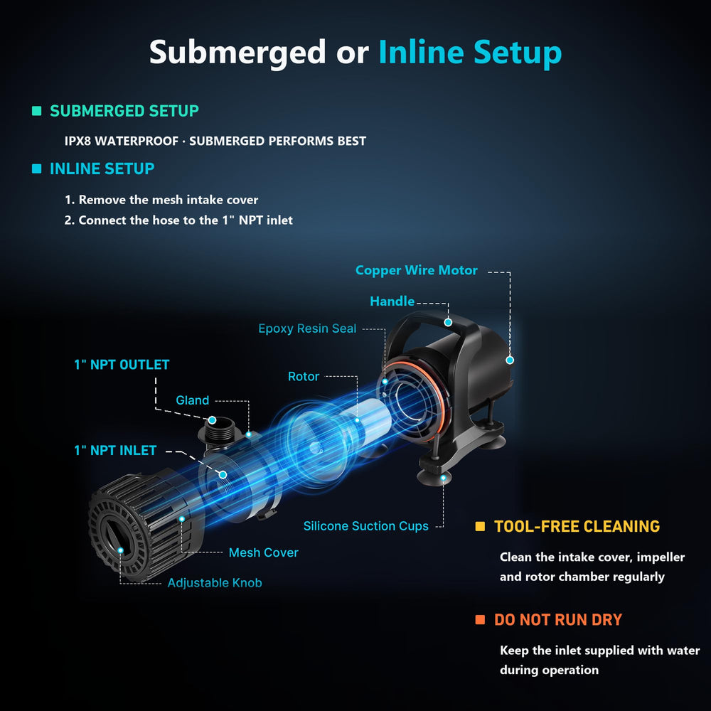 User manual for Hurmovae Pond Pump