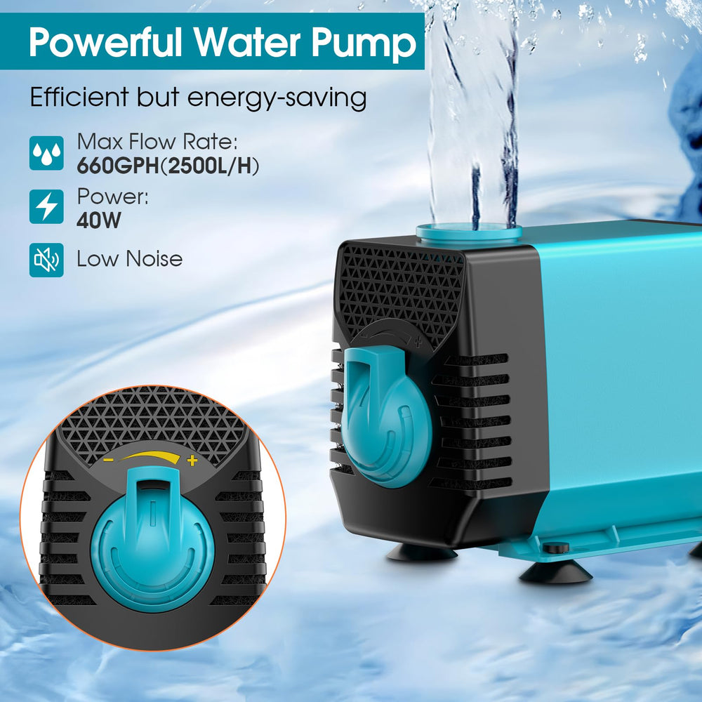 User manual for POPOSOAP pond waterfall kit