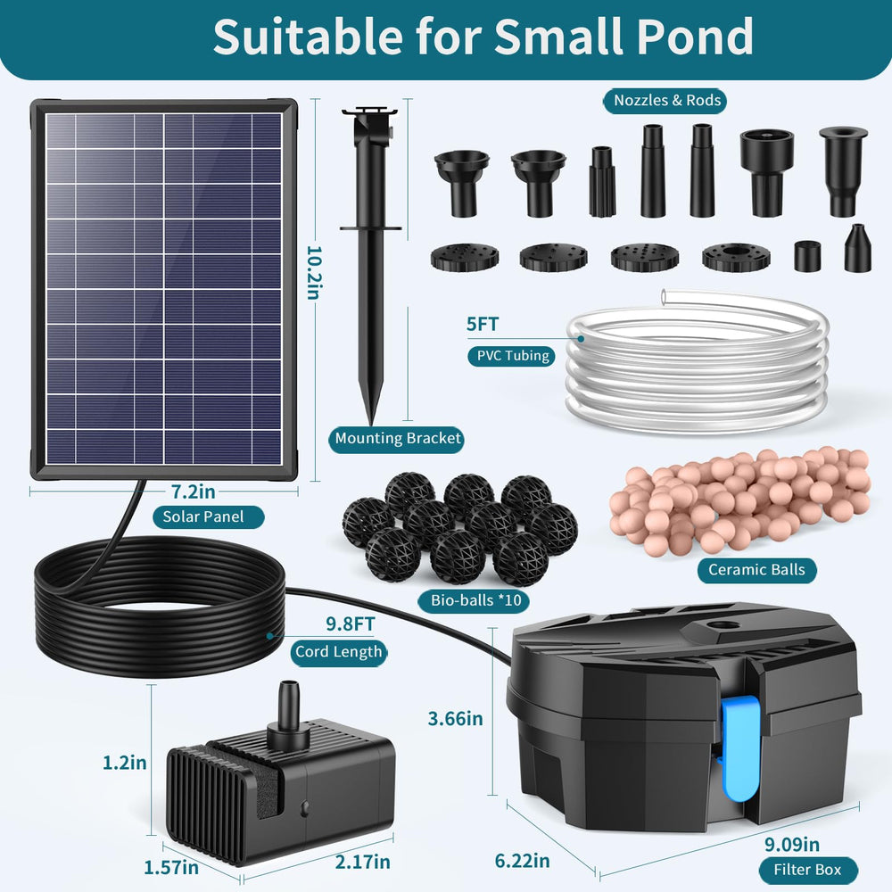 User manual for POPOSOAP solar pond filter