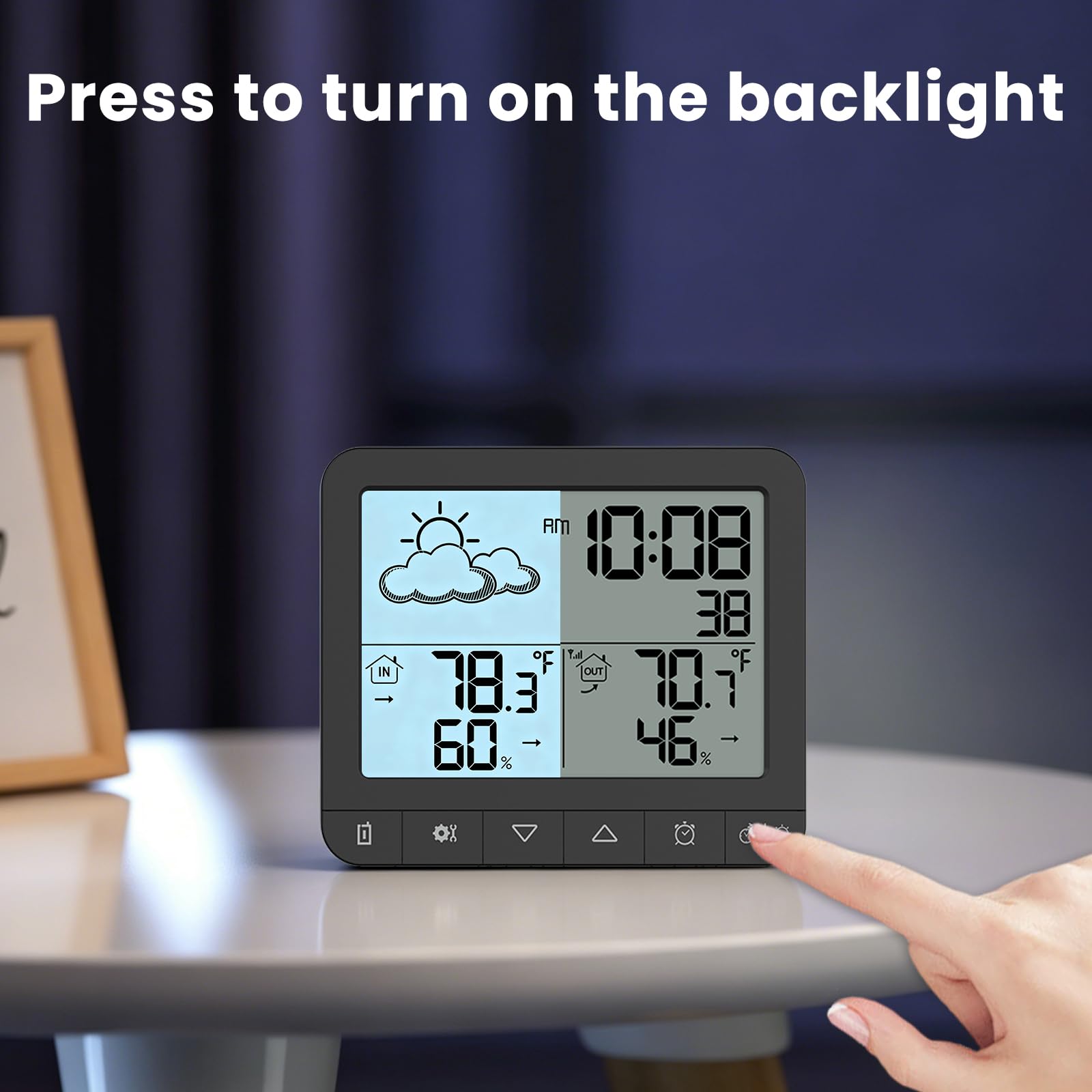 User manual for Wireless Indoor Outdoor Thermometer