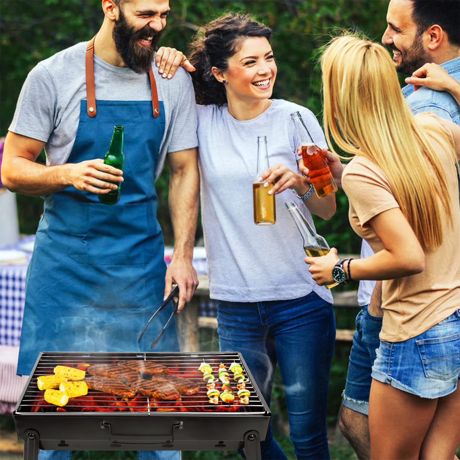 User manual included with Uten charcoal grill