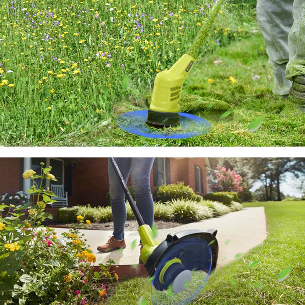 User replacing YWTESCH weed eater string