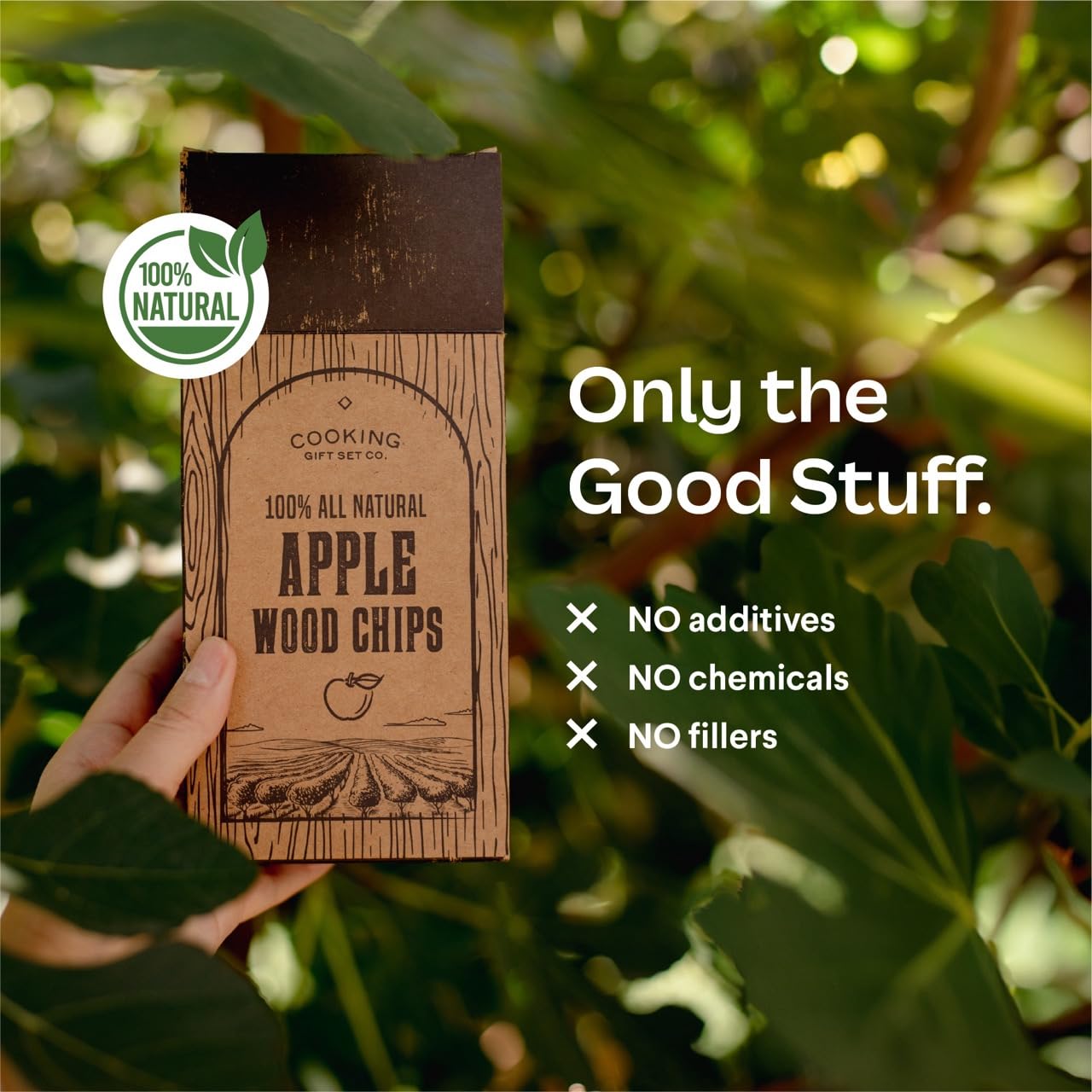 Using Cooking Gift Set wood chips in a smoker box