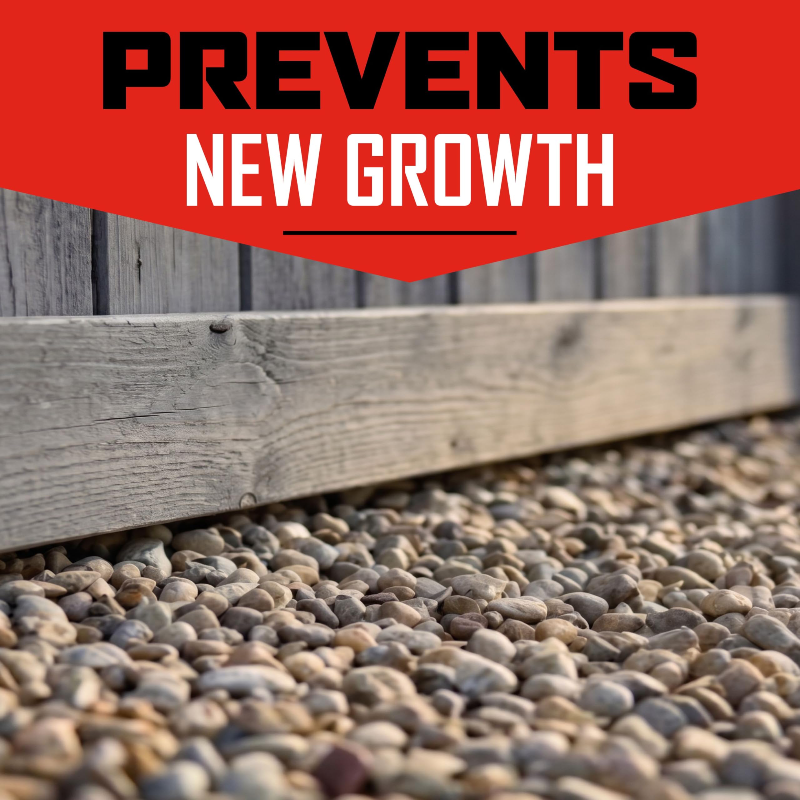 Using Ortho GroundClear in a gravel area