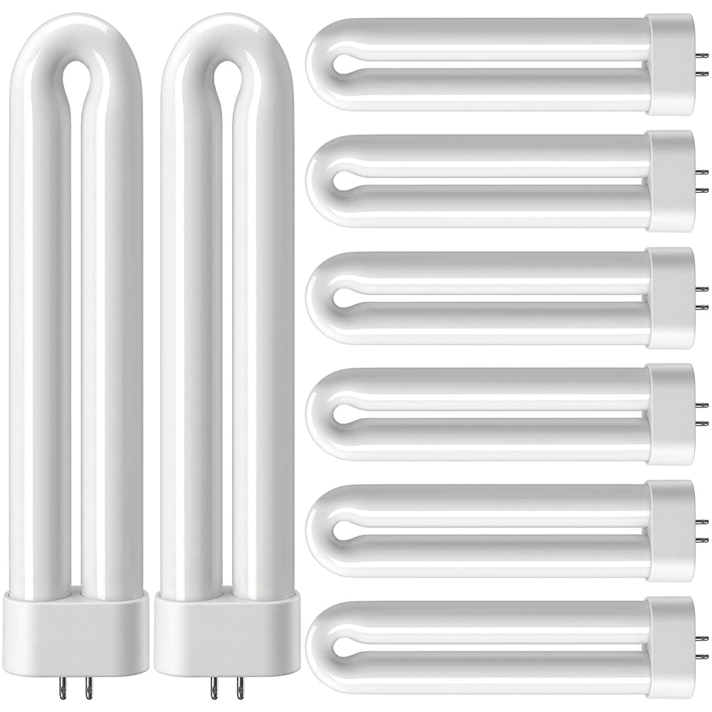 USKICH Bug Zapper Light Bulb Replacement 15W U-Shaped, pack of 8