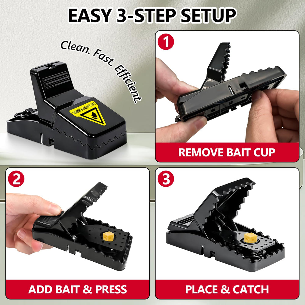 USKICH mouse trap set up in garage environment