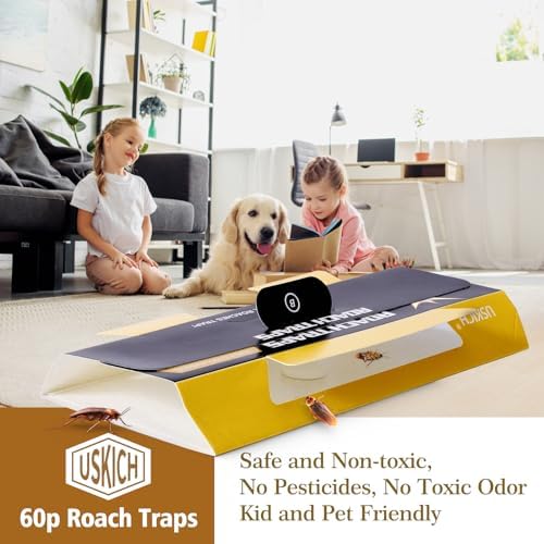 USKICH Roach Trap demonstrating easy setup