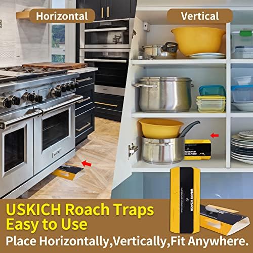 USKICH Roach Trap displayed with product details