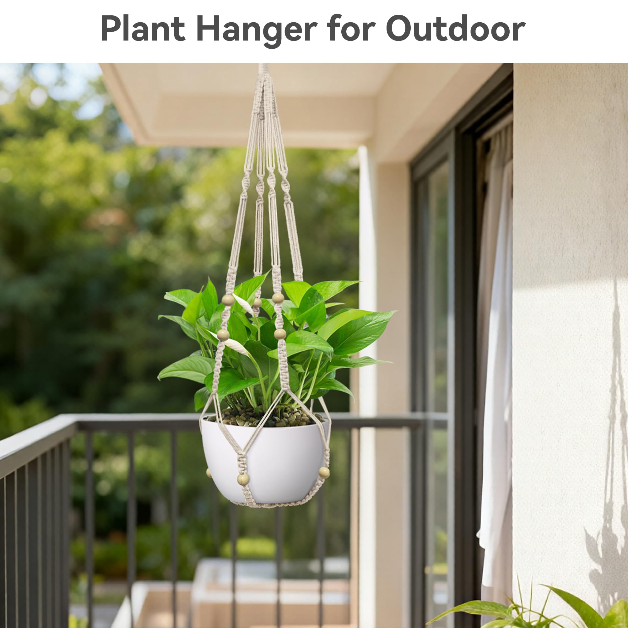 USLAI Macrame Plant Hanger packaging