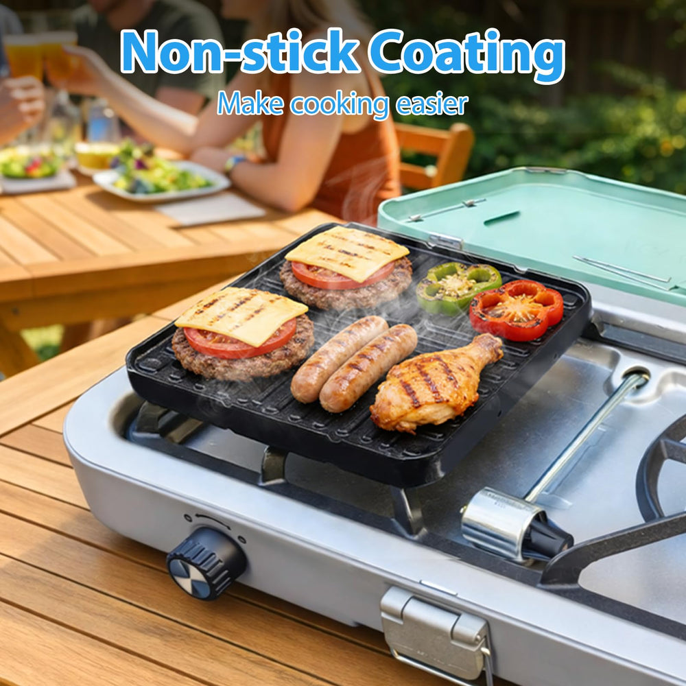 Utheer ceramic griddle in packaging